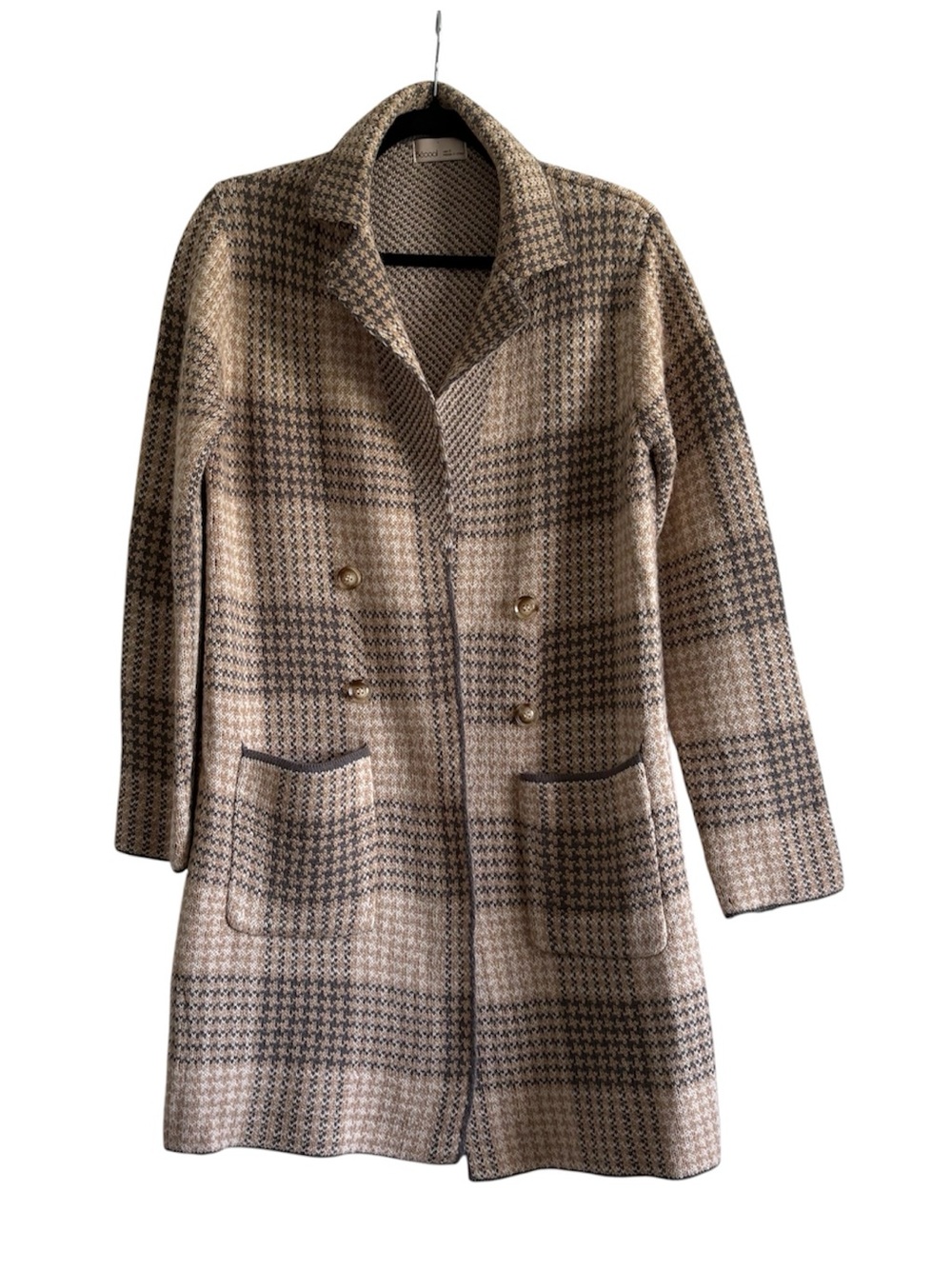 Be Cool Sweater Coat Coatigan Long Cardigan Size Small